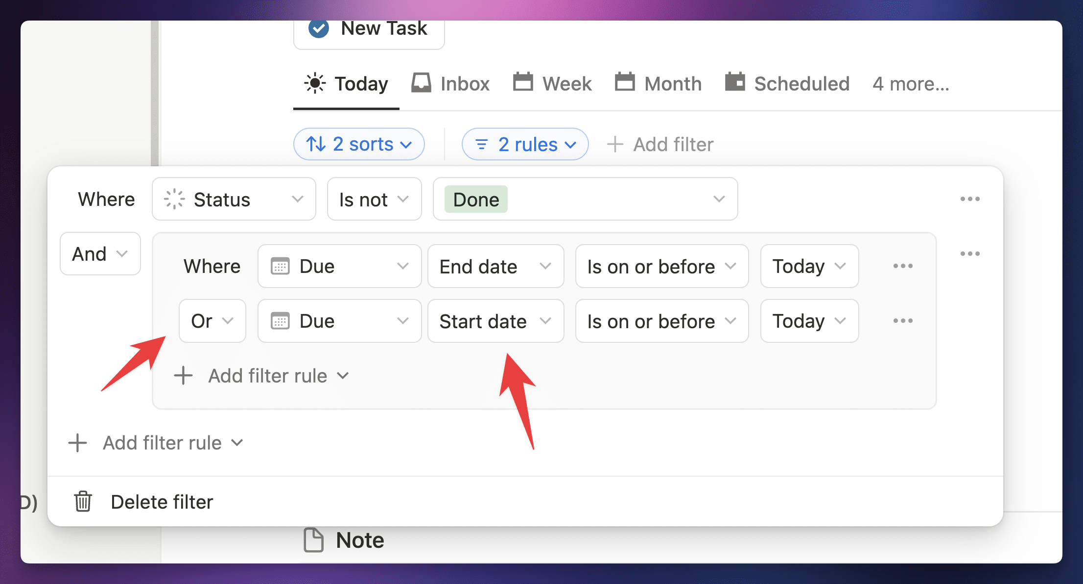 Managing Tasks - Ultimate Brain for Notion