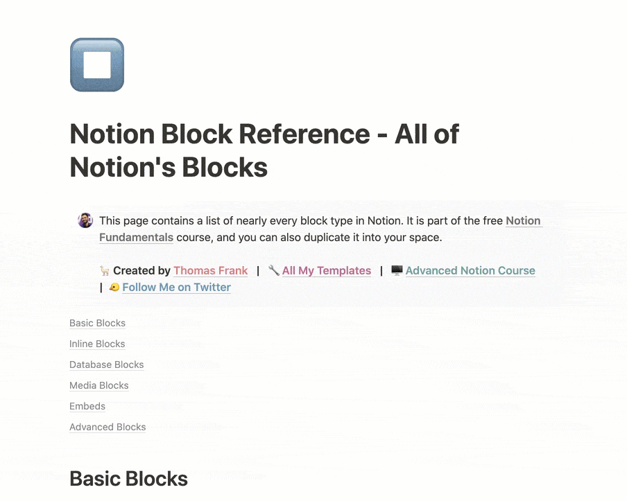 What is a block? – Notion Help Center