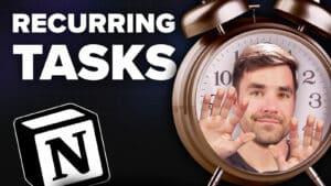 Notion Recurring Tasks Tutorial 2024