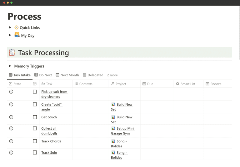 The Ultimate Second-Brain Notion Template - Tasks, Notes, and Projects