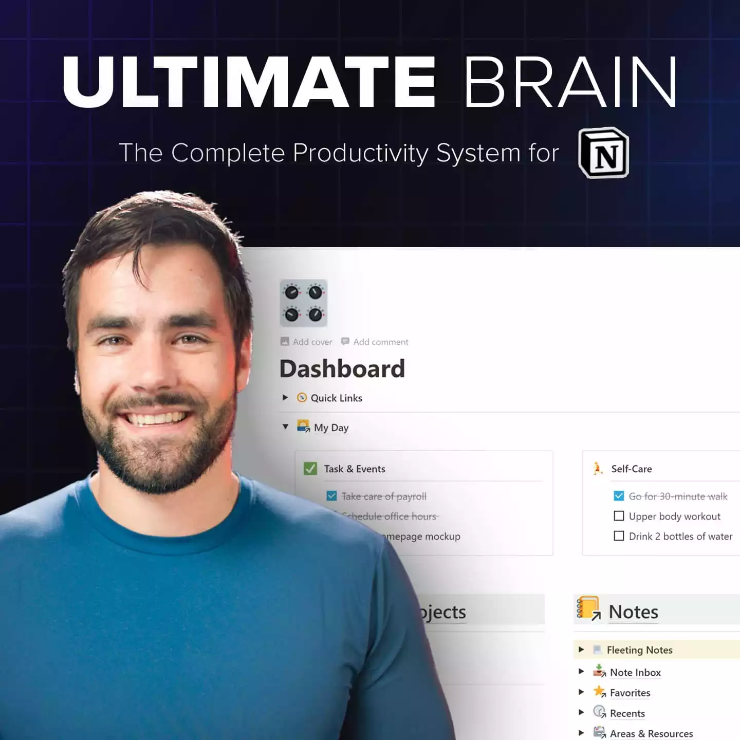 PARA Method Template For Notion Building A Second Brain 