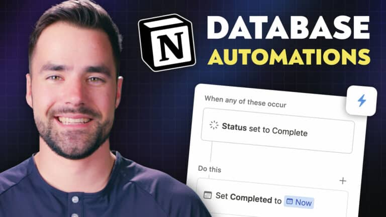 Notion Database Automations – Full Guide