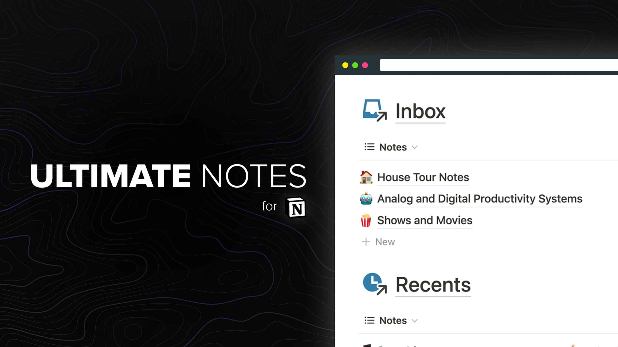 Note-taking  Notion Template