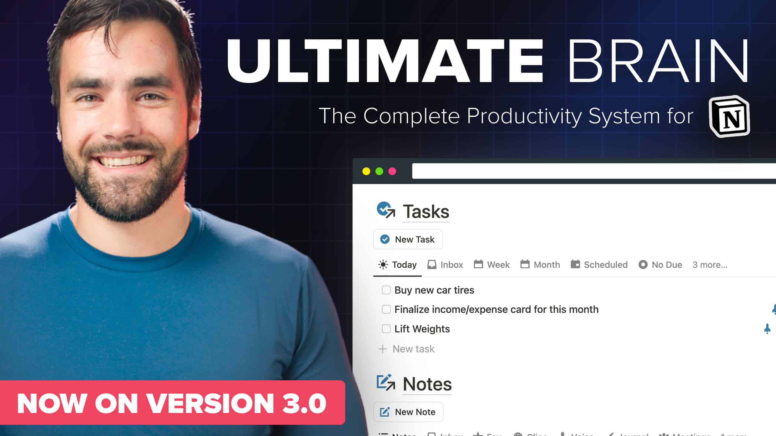 Ultimate Brain 3.0 for Notion – Demo Video