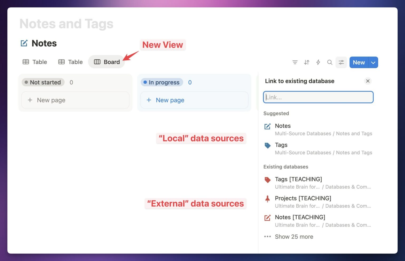 Notion Databases and Data Sources: The Complete Guide