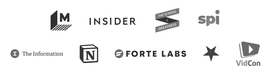 Thomas Frank Feature Publication Logos